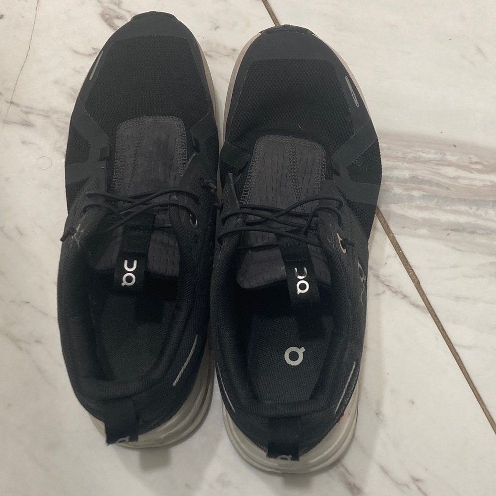 On Running Men's Black and Gray Athletic Shoes - Picture 9 of 16